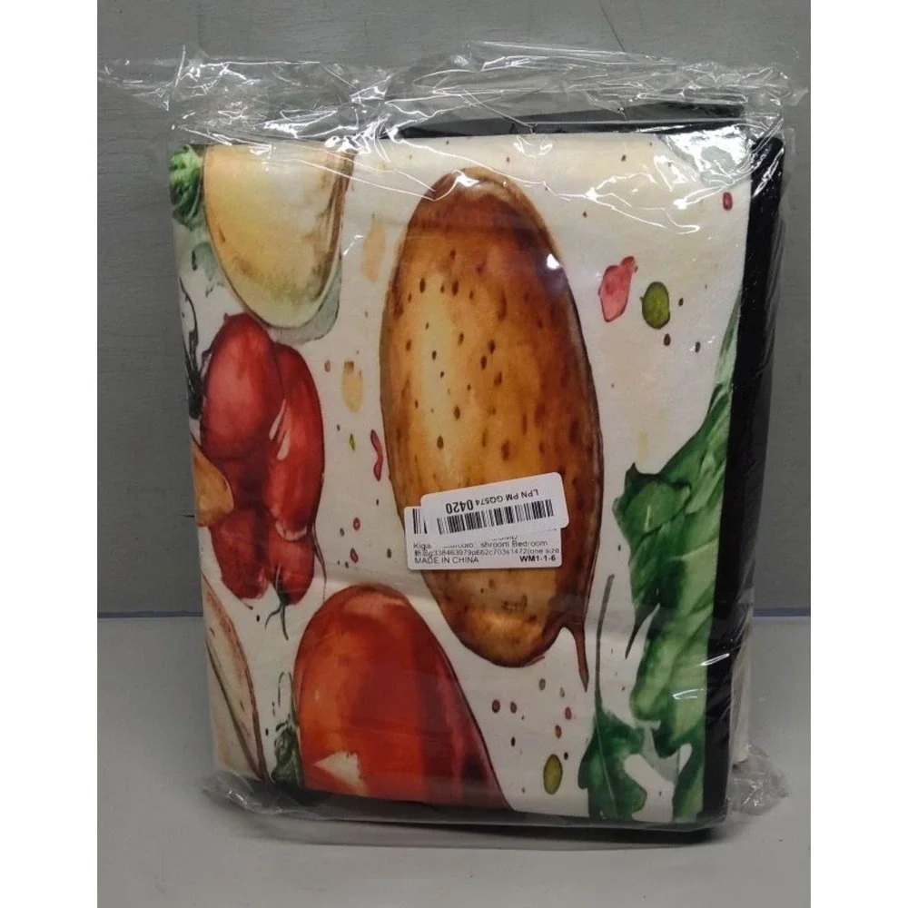 Set of 2 Large Kitchen Rugs and Mats 19.7 x 27.6 in and 19.7x 47.2 in Non Slip.